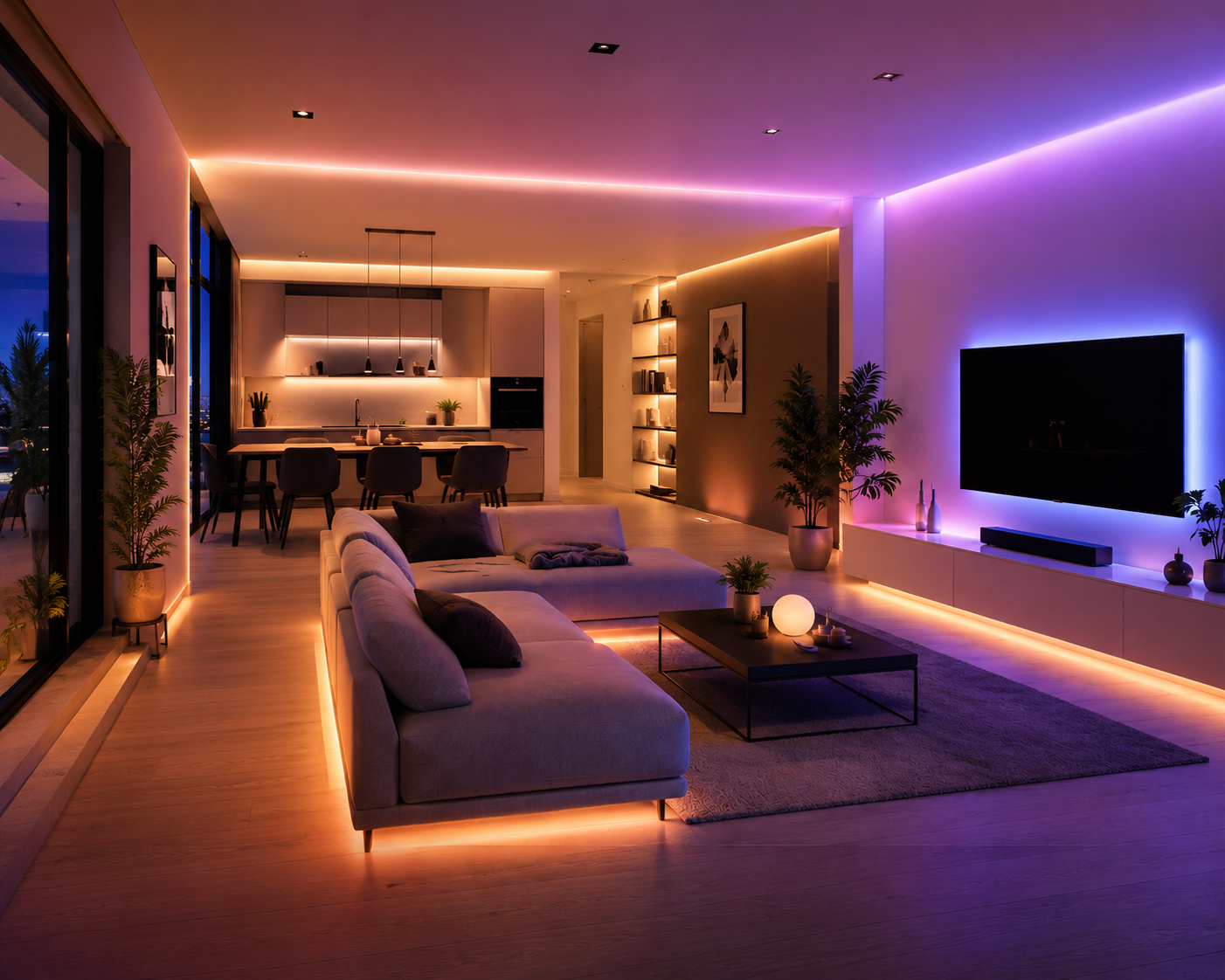 les LED connectées