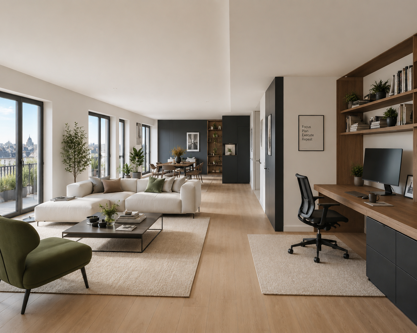 les logements hybrides et le télétravail